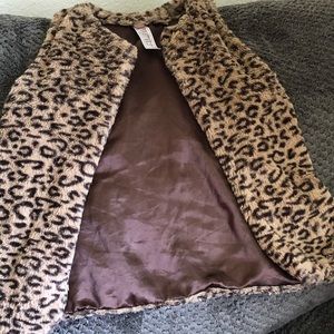 Animal Print vest